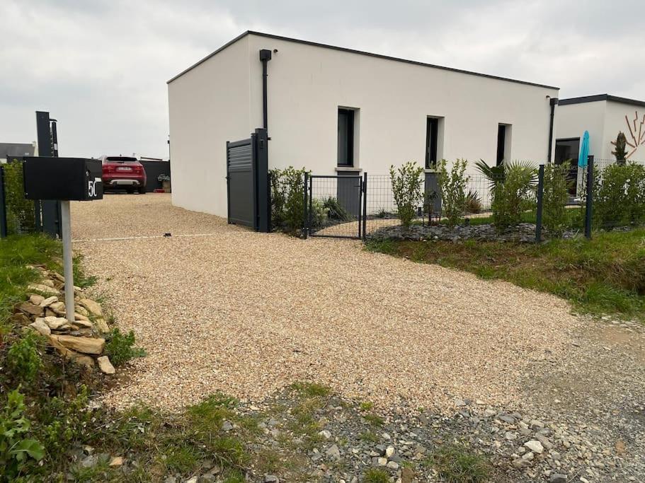 Logement Entier Tout Confort Dans Maison Neuve Locquirec Eksteriør bilde