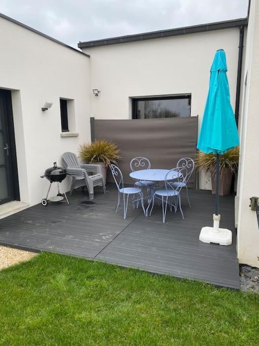 Logement Entier Tout Confort Dans Maison Neuve Locquirec Eksteriør bilde